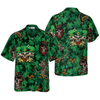 Leprechaun Skull Happy Saint Patrick's Day Hawaiian Shirt - Hyperfavor