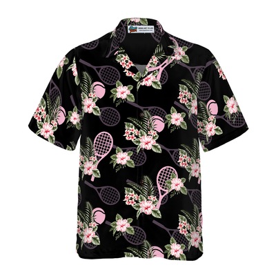 Tropical Tennis Hawaiian Shirt - Hyperfavor