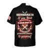 Ironworker Proud Skull Hawaiian Shirt - Hyperfavor