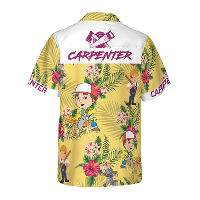 CARPENTER Hawaiian Shirt - Hyperfavor