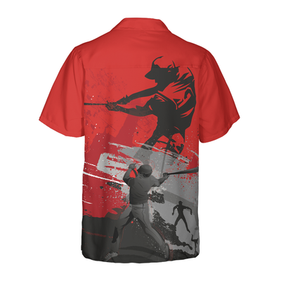 Baseball Red Is The New Black Hawaiian Shirt - Hyperfavor
