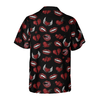 Black Valentine Seamless Pattern Hawaiian Shirt - Hyperfavor