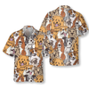 Group Dogs Seamless Pattern Hawaiian Shirt - Hyperfavor