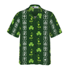 Shamrock Irish Symbols Hawaiian Shirt - Hyperfavor
