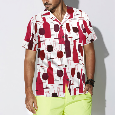 Golf and Wine Hawaiian Shirt - Hyperfavor