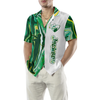 Personalized Green Fluid Art Golf Custom Hawaiian Shirt - Hyperfavor