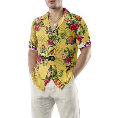 CONCRETE MIXER Hawaiian Shirt - Hyperfavor
