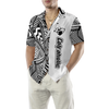 Black and White Modern Pattern Golfaholic Hawaiian Shirt - Hyperfavor