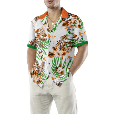 India Proud Hawaiian Shirt - Hyperfavor