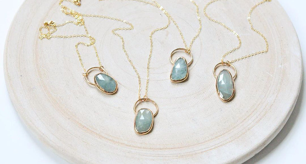 Aquamarine Necklaces