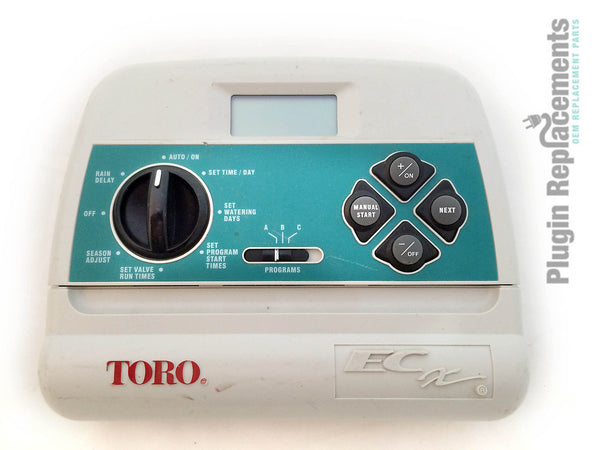 Toro Model ECX 8 Zone Sprinkler/Irrigation Timer Panel – Plugin