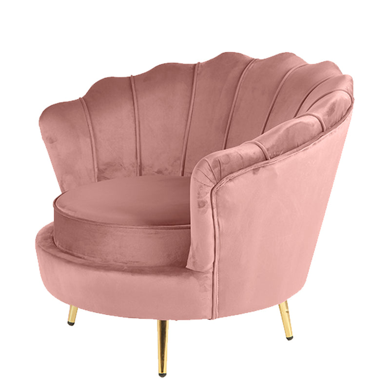 chair blush pink