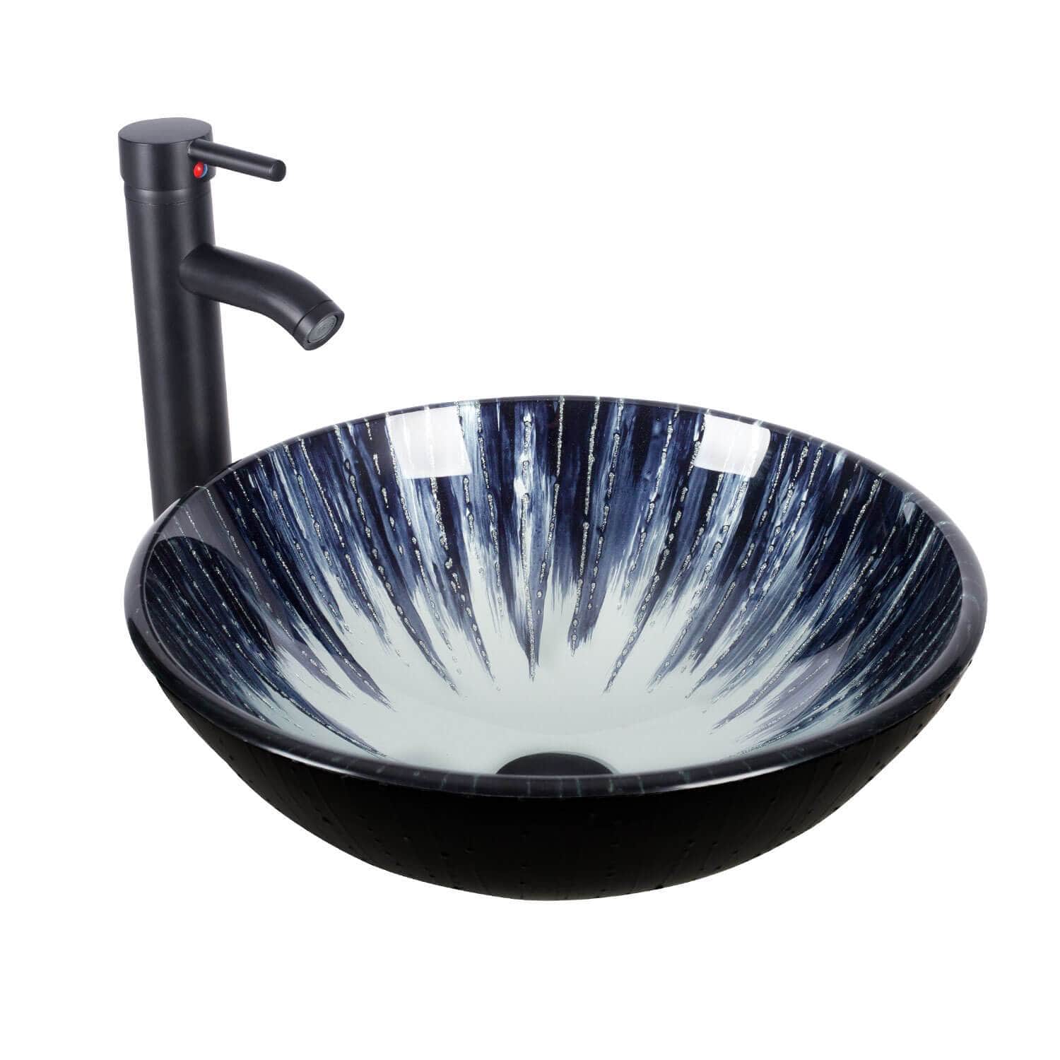 blue bathroom sink bowls