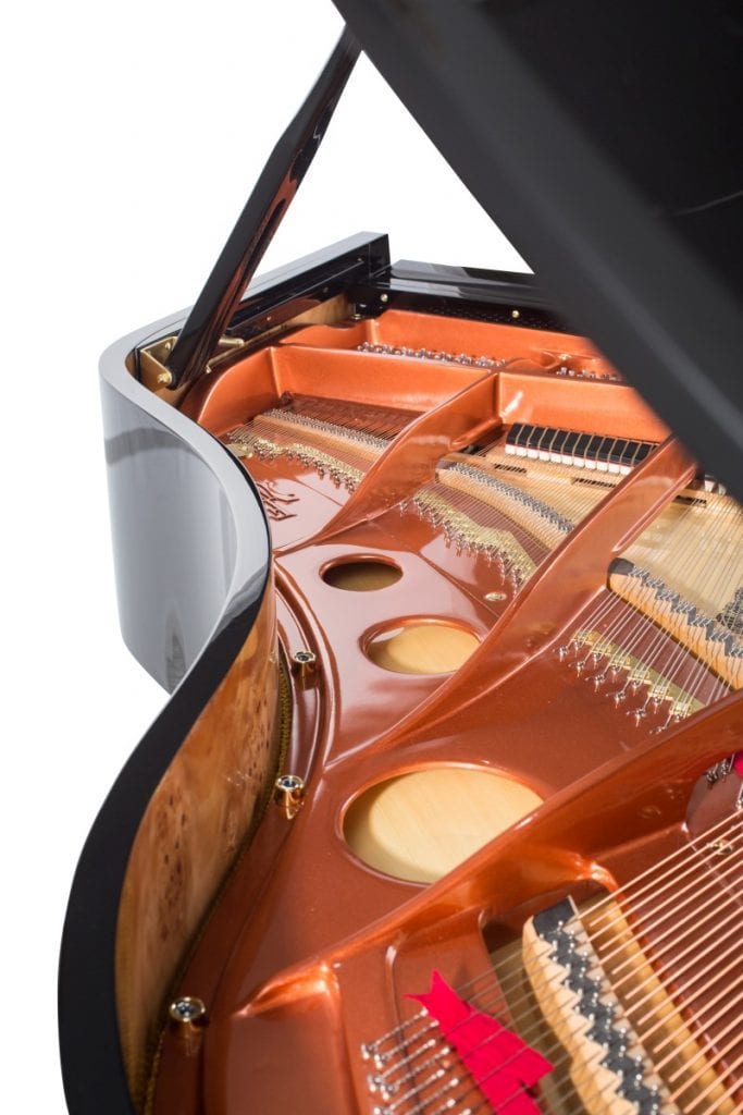 Feurich Dynamic II 179 Grand Piano; Walnut Polished