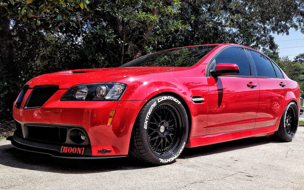 Jared Ross Pontiac G8 Esr Wheels Sr01 18x9 5 35 Gloss Black W