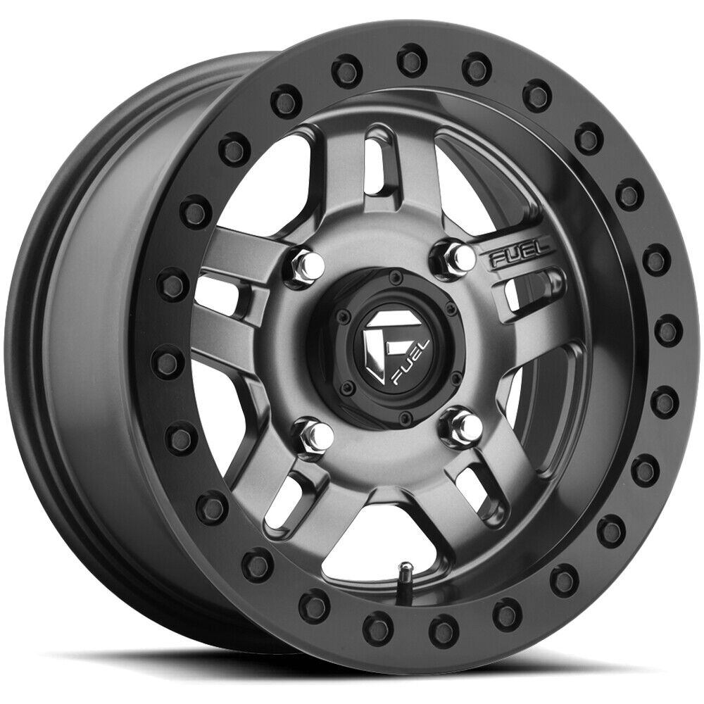 Fuel Wheels D918 Anza Beadlock UTV Matte GunMetal aspire MOTORING