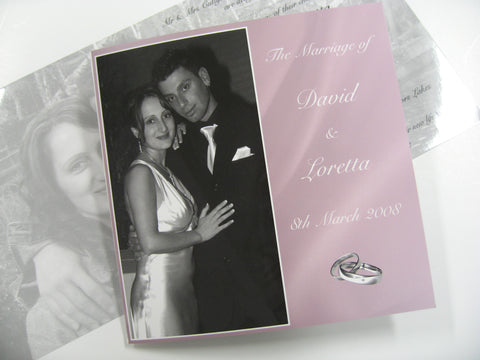 Photographic Wedding Invitations