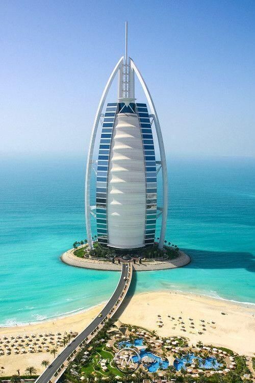Hotel Burj Al Arab, Dubai. 
