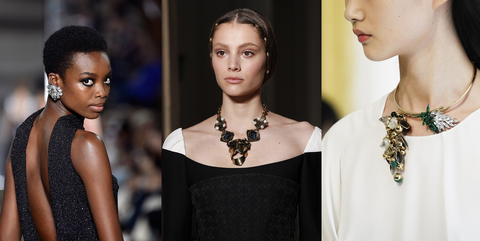 autumn winter couture shows - jewellery pieces 