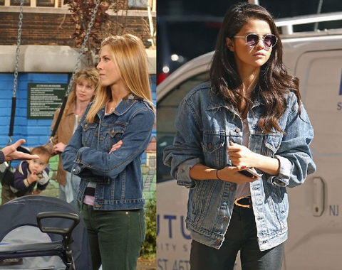 rachel green denim jacket