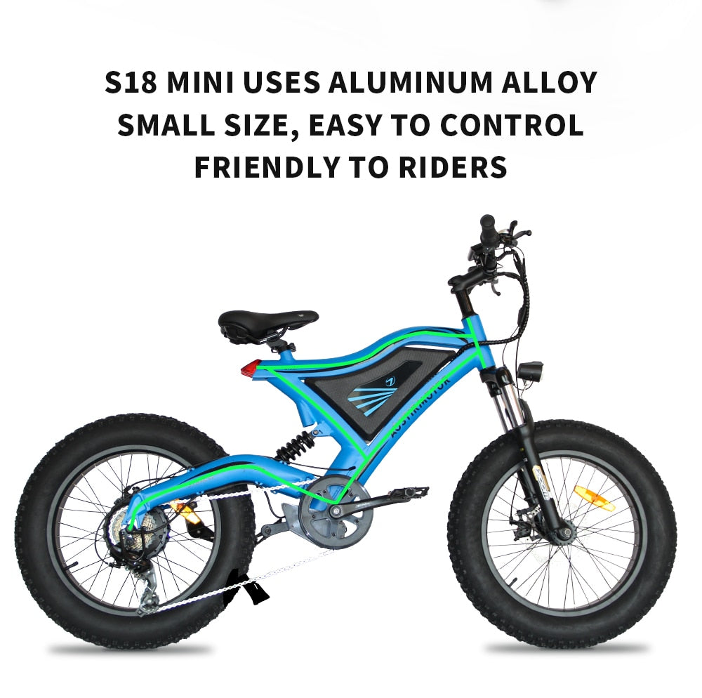 small electric mountain bike