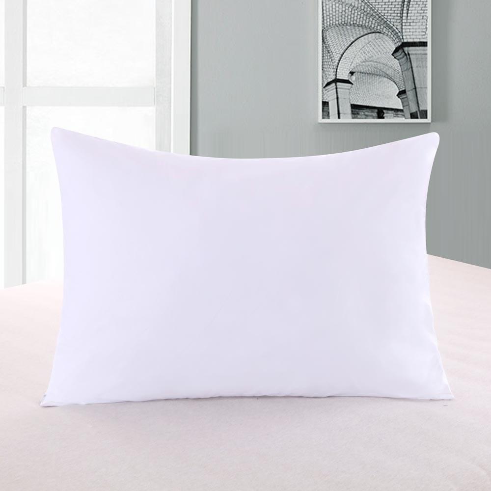 White, 14x20 Luxorate Luxury Zipper Close 233tc 100% Cotton Downproof Feather proof Cushion Pillow Protector White or Cream