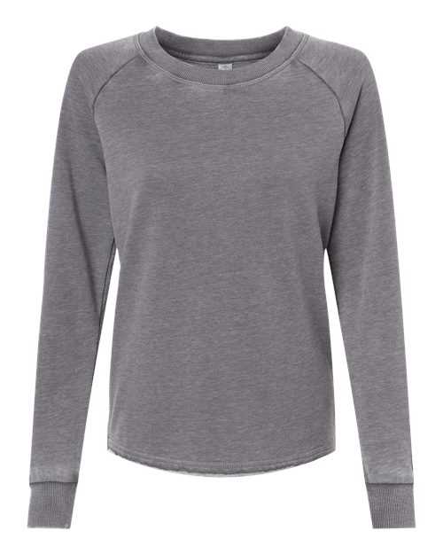 Alternative 8626 Womens Lazy Day Mineral Wash French Terry Sweatshirt