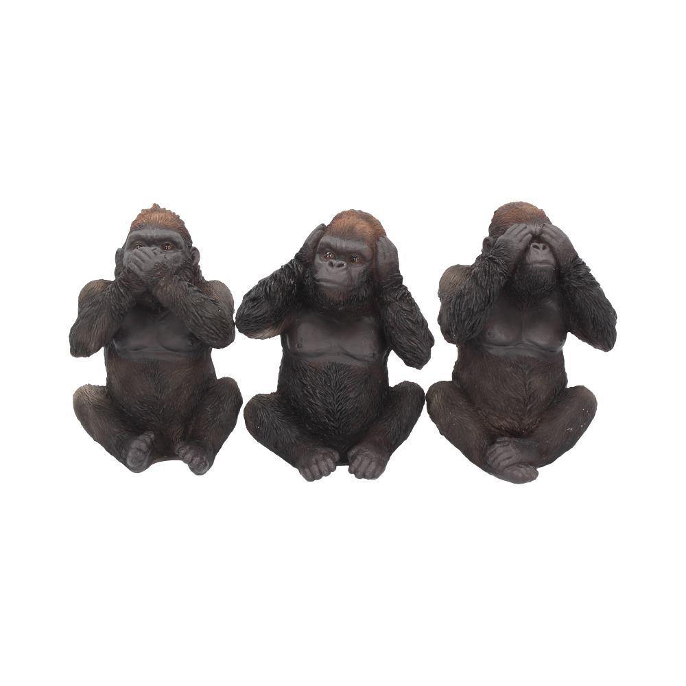 Three Wise Gorillas (Nemesis Now) | Gallery Gifts Online