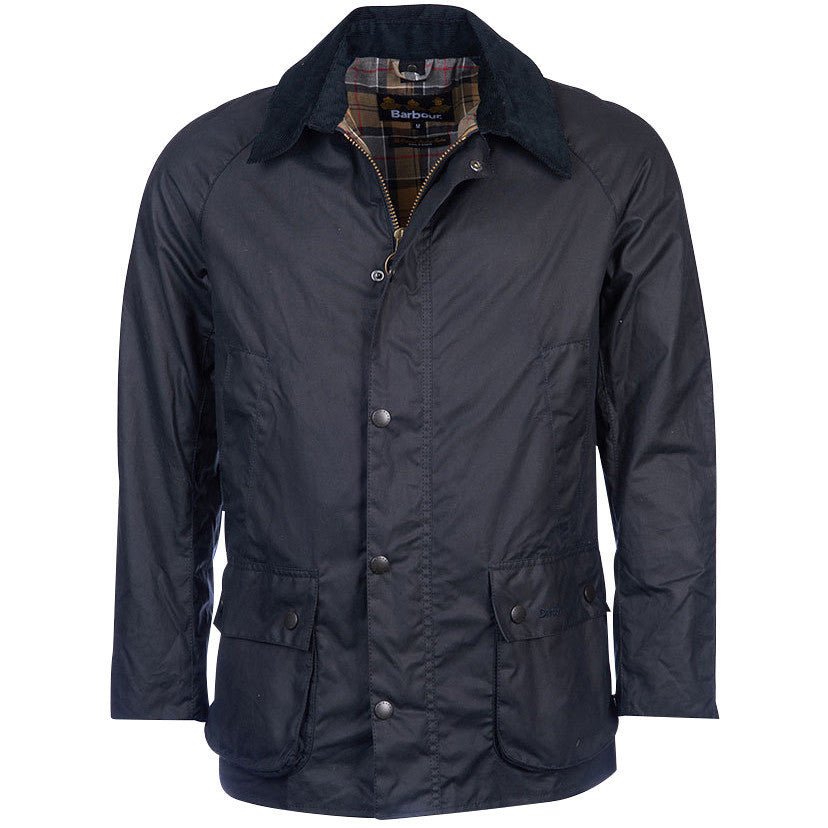 Ashby Wax Jacket, Navy