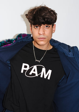 P.A.M. 'Recycled Jacket', 'Fangs Silver Necklace' and 'L/S T-Shirt'