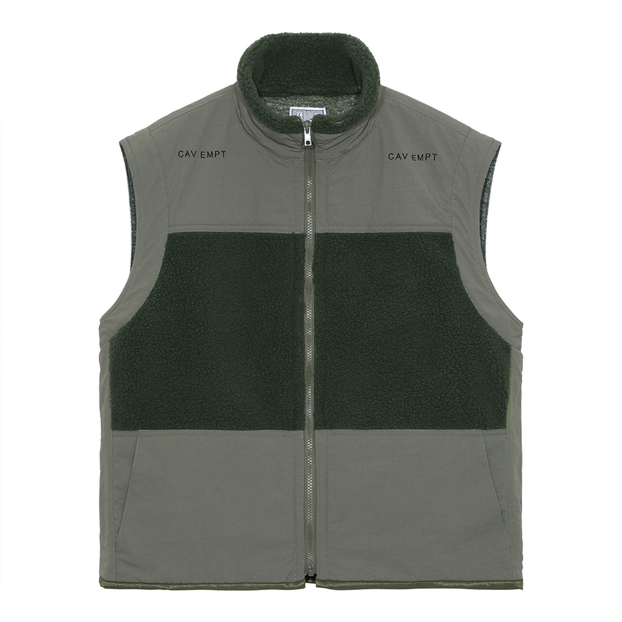 Cav Empt - Boa Fleece Vest - (Green)