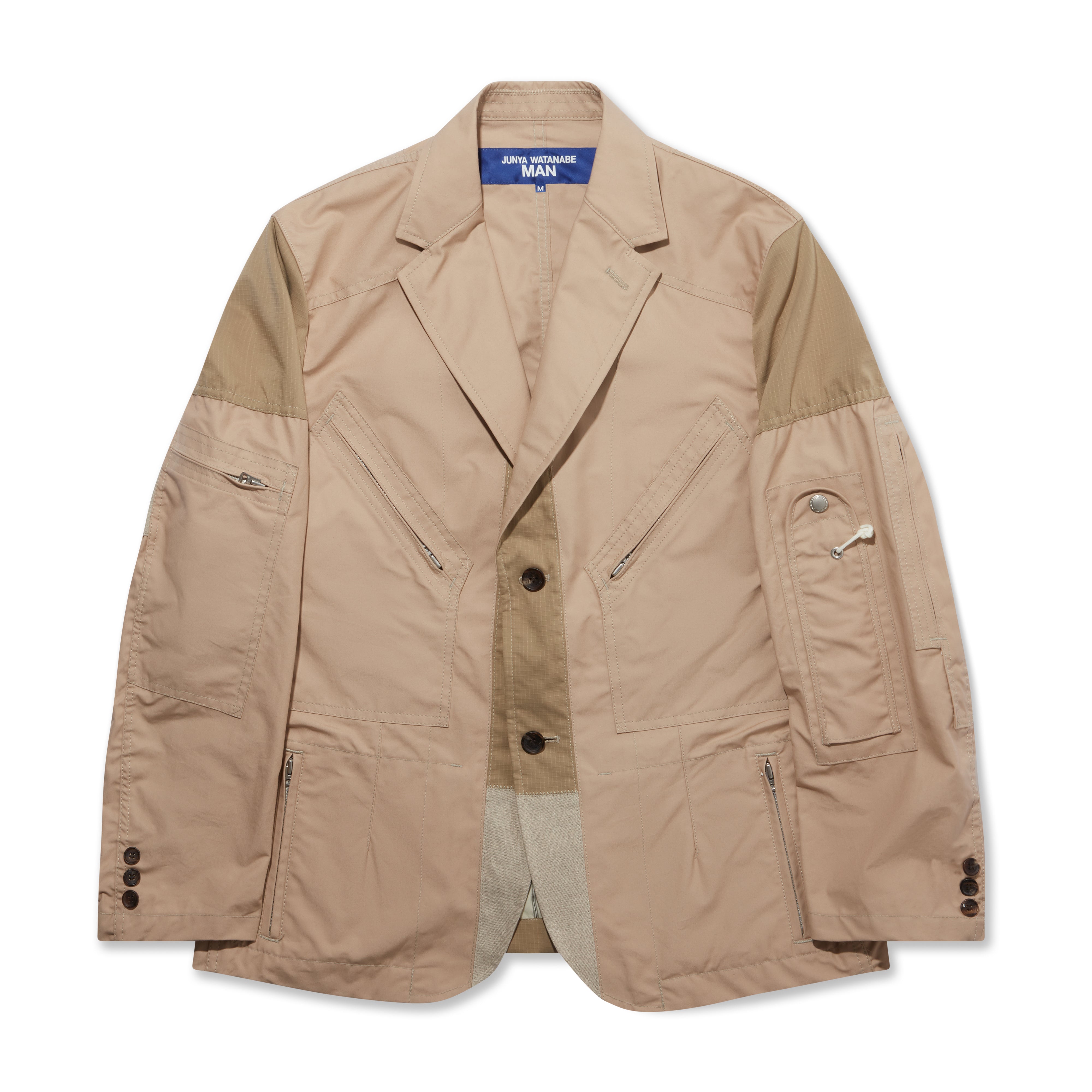 Junya Watanabe MAN - Cotton Ripstop Linen Jacket - (Beige)