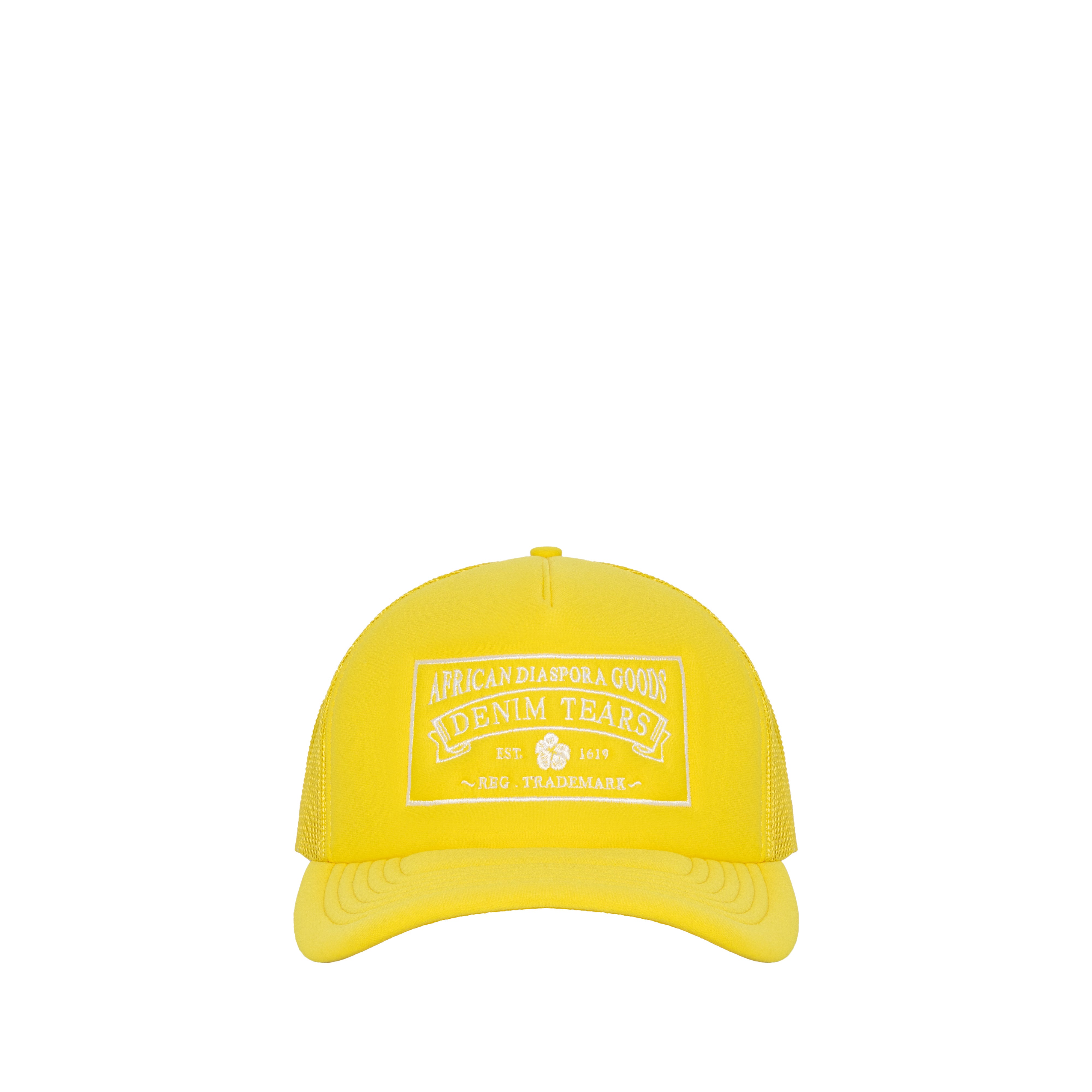 Denim Tears - ADG Trucker Cap - (Yellow) | Dover Street Market E-Shop