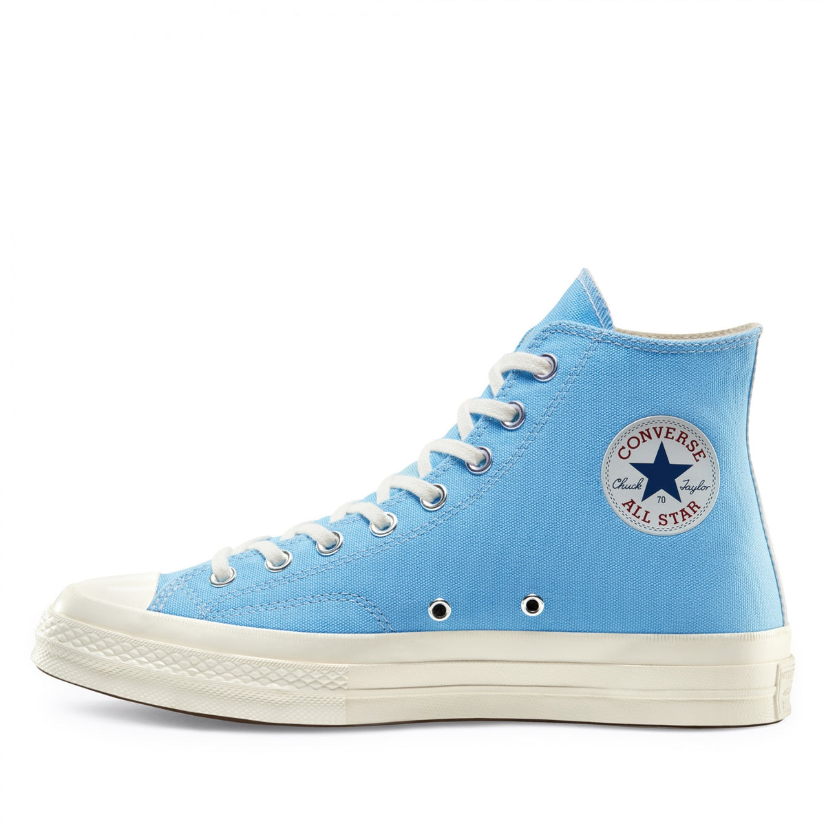 comme des garcons converse blue