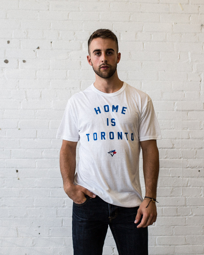 white blue jays t shirt