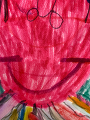 Happy Boy - Original Drawing, 2019 (11.7”x8.3