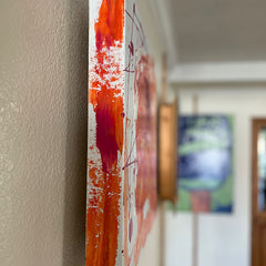 Euphoria, Painting, Acrylic on canvas, 2022 (20x20
