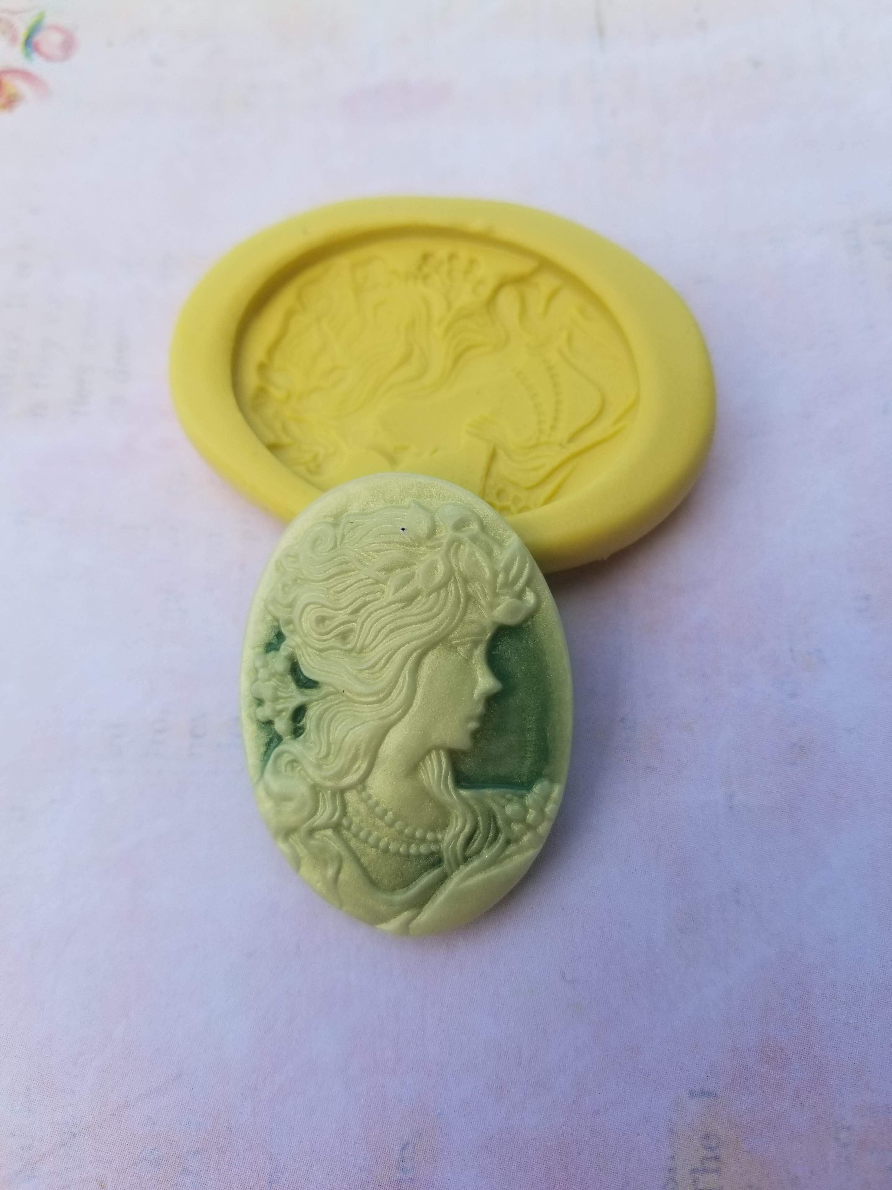 cameo soap mold