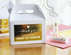 Bridal Party Thank You Boxes (set of 8)