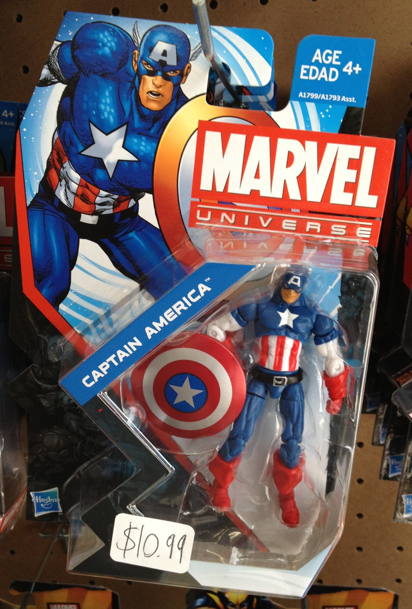 marvel universe 3.75 captain america