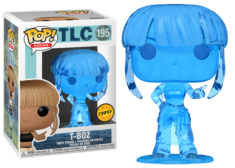 Funko Pop Tlc 195 T Boz Limited Chase Edition Iconic Games Llc