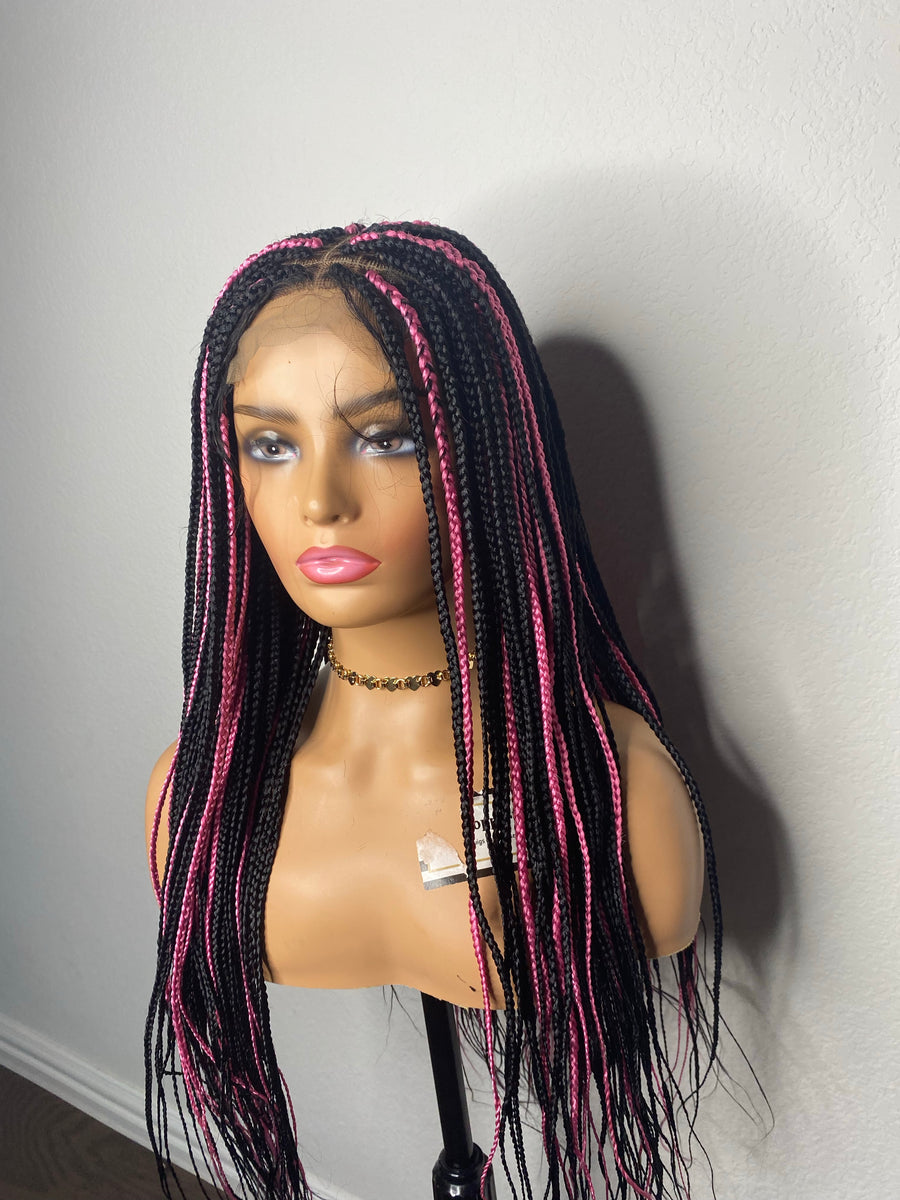 aj lace front wig