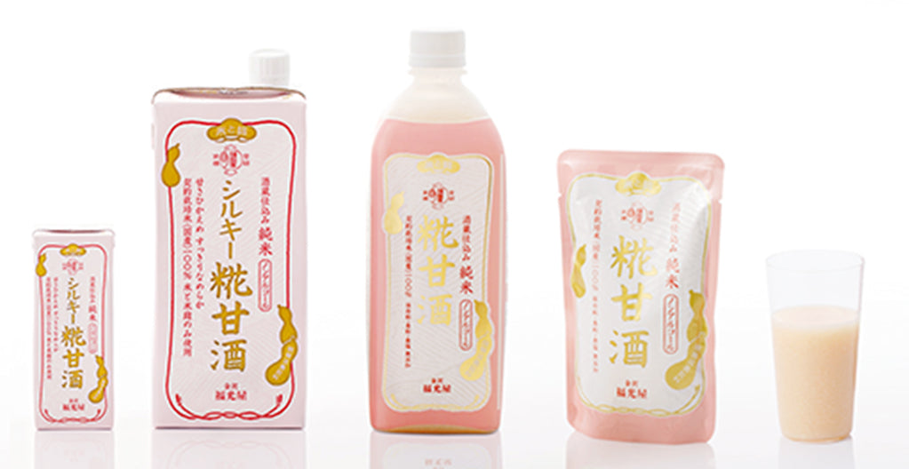 Amazake Less Sweet - 1000ml (non-alcoholic, sweet sake)