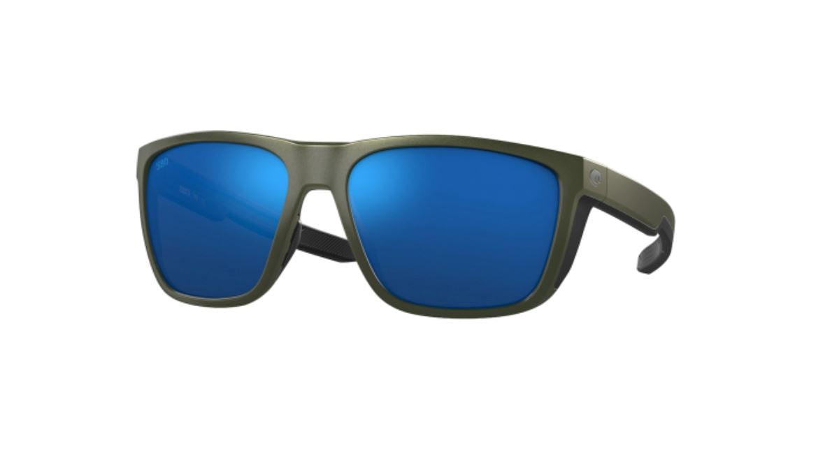 Ferg Polarized Sunglasses in Green Mirror