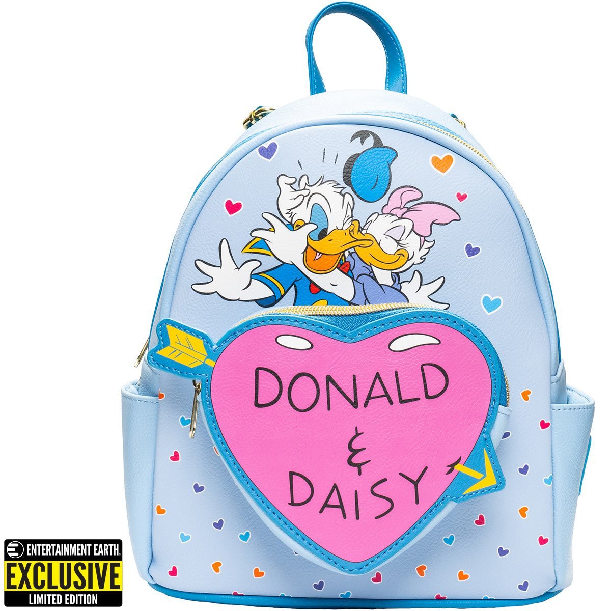 Geslaagd vervaldatum Menselijk ras Donald Duck Donald and Daisy Hearts Mini-Backpack - Entertainment Eart –  Graystar Outpost