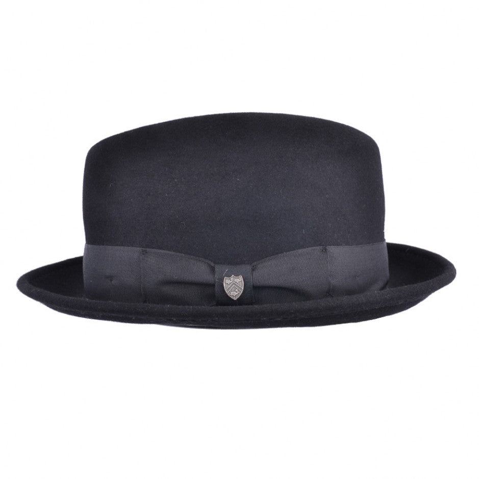 UK-Unique Gladwin Bond Stiff and Snap Brim 100% Wool Felt Fedora Trilby Hat with Wide Band Wool Hat Looks Amazing and Feels Amazing When Wearing 