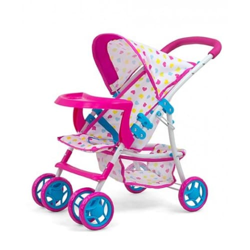 leeuwerik Vermelding Diversen Milly Mally Poppenwagen Kate Candy Meisjes 54 Cm Roze/Blauw Milly – De  speelgoedcarrousel