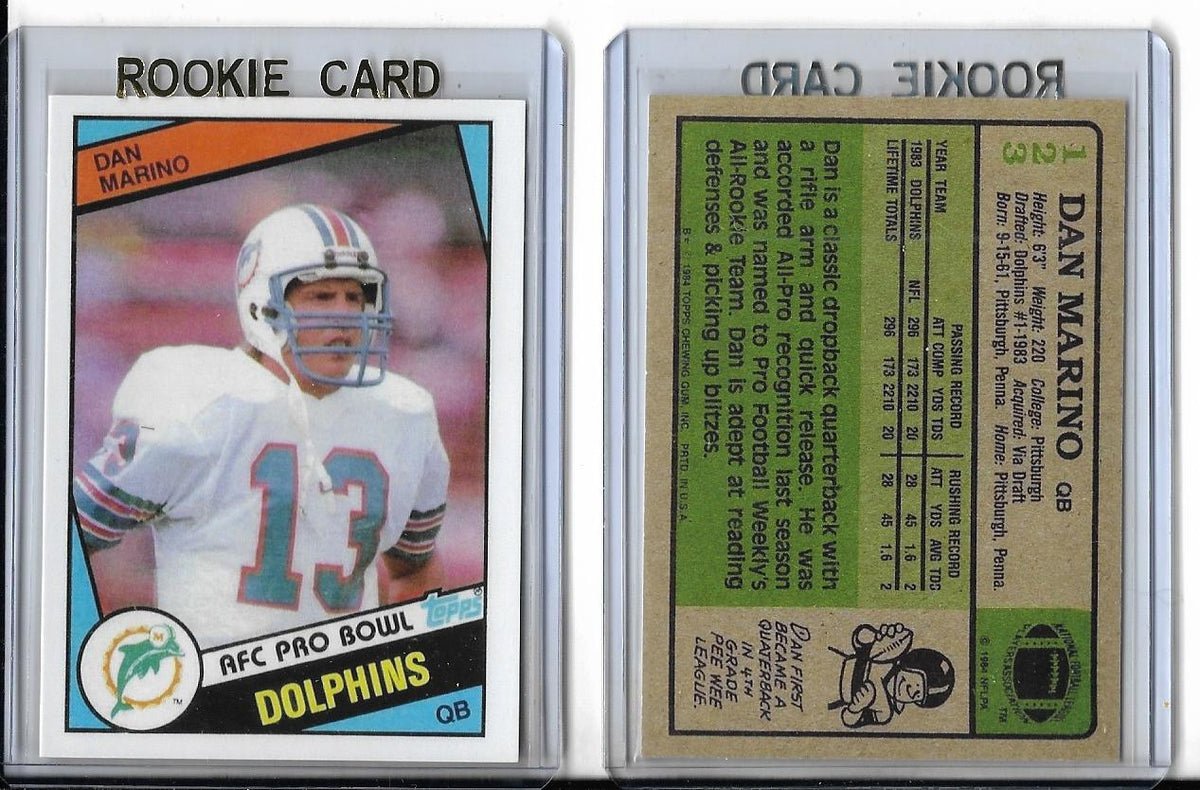 dan marino afc pro bowl card