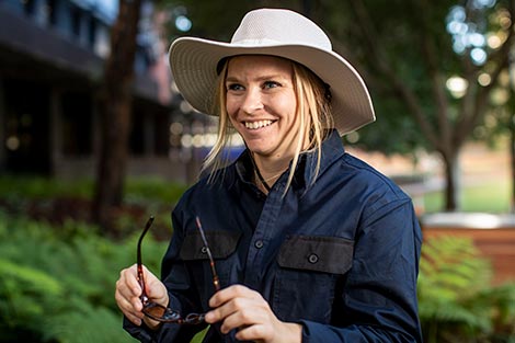 SunSmart hat with UV protection
