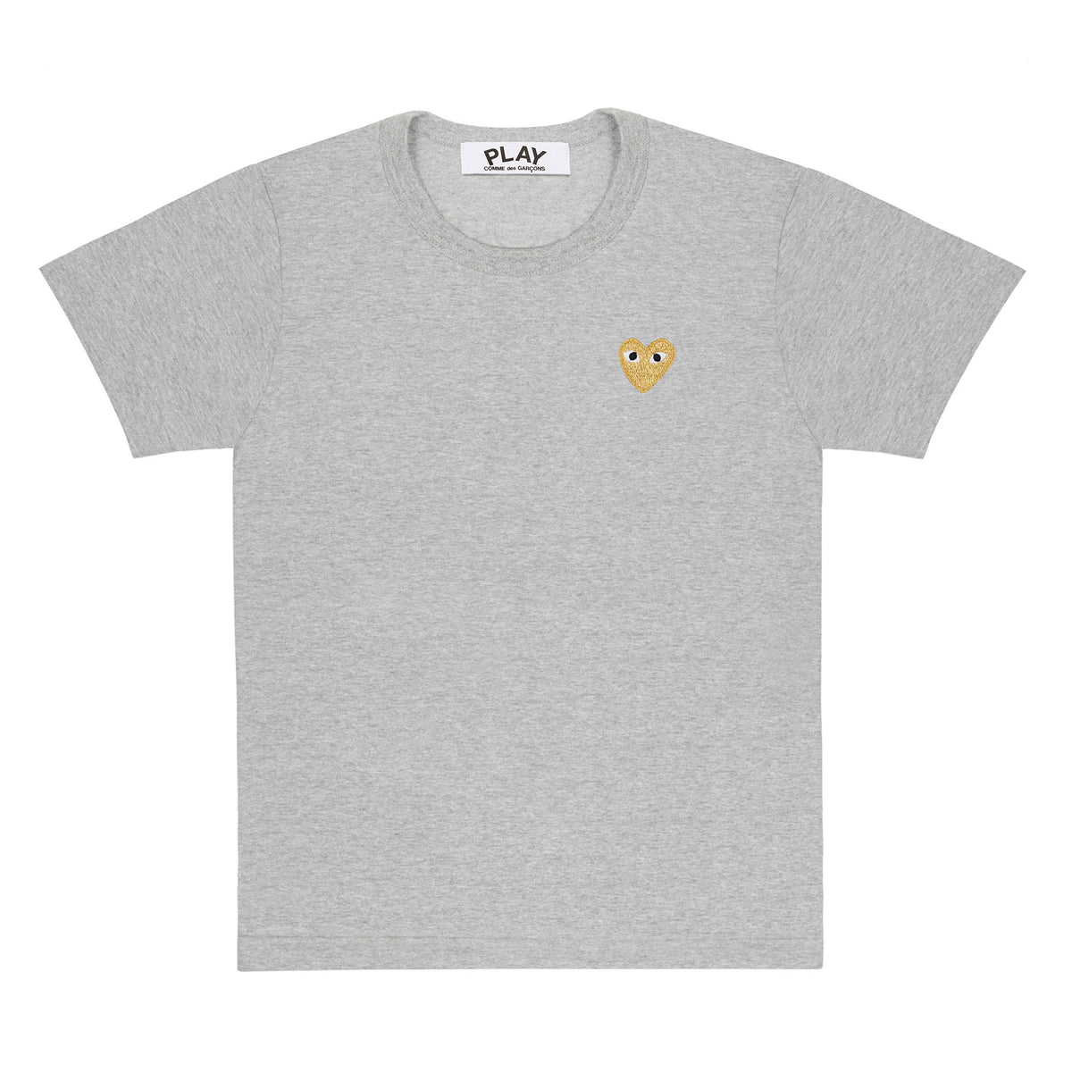 comme des garcons grey t shirt